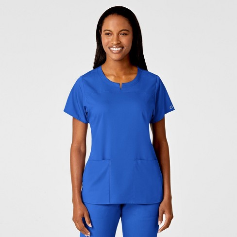 Wink PRO Women's 4 Pocket Notch Neck Scrub Top - image 1 of 4