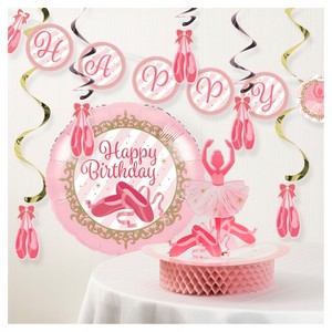 Ballet Birthday Party Decorations Kit