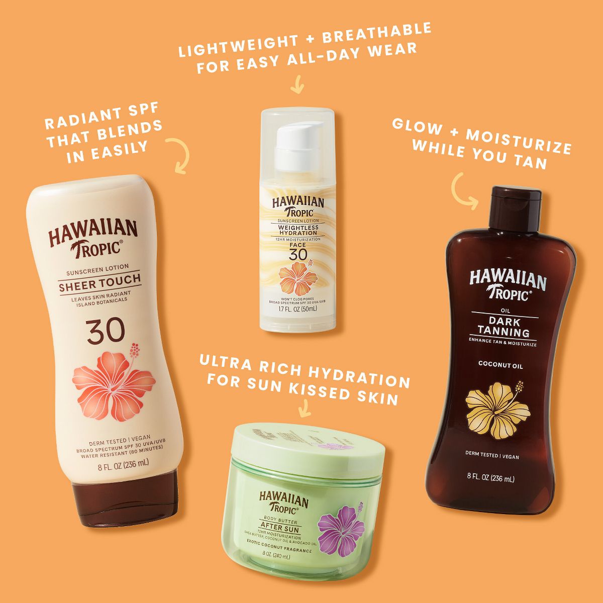 Hawaiian Tropic Dark Tanning Oil - 8oz - thumbnail 8