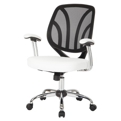 Emerson Office Chair With Pneumatic Chrome Base - Osp Home Furnishings :  Target