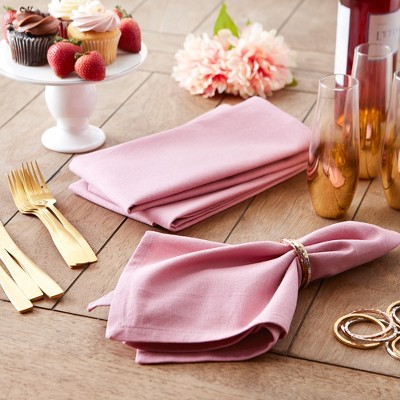 Rose Cotton 20x20 Napkin Set of 6