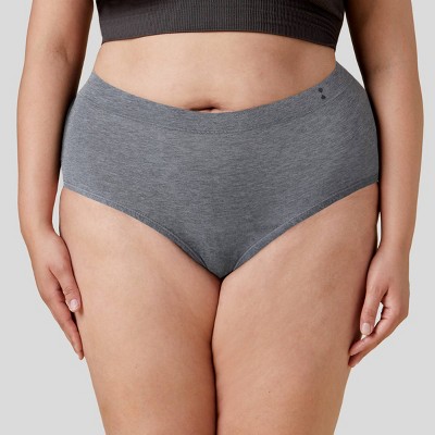 Thinx For All Women's Plus Size Moderate Absorbency Boy Shorts