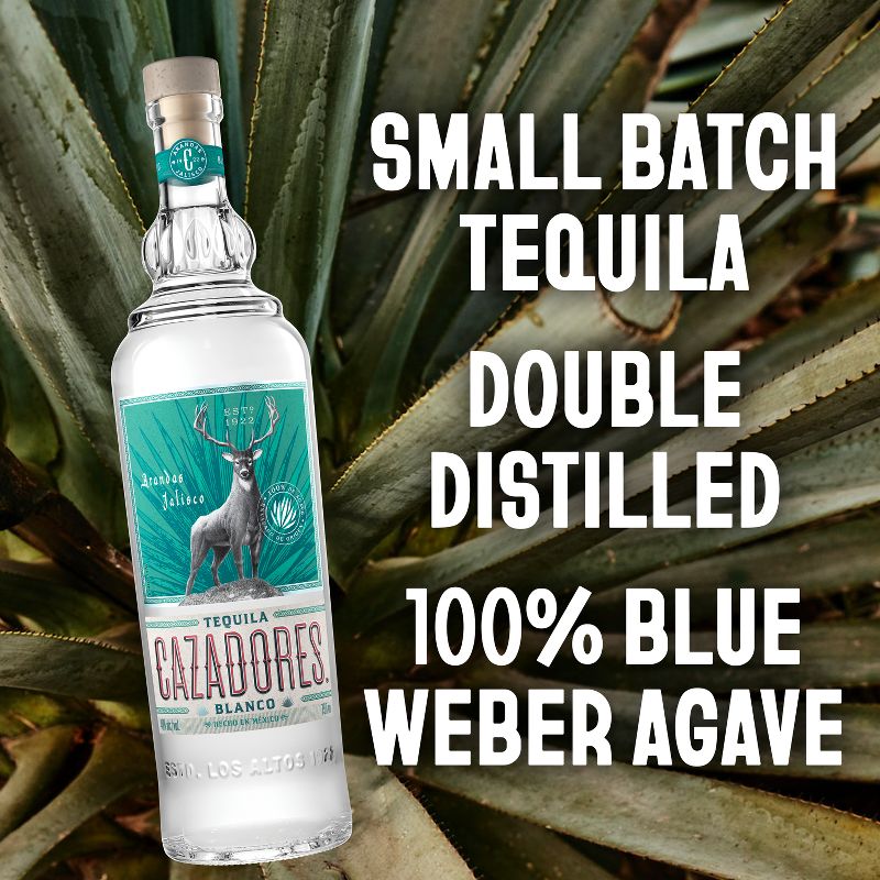 Cazadores Tequila Blanco - 750ml Bottle, 5 of 8