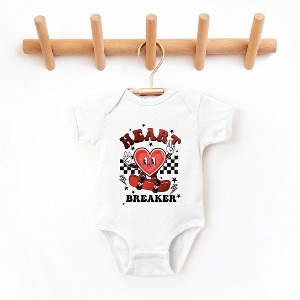 The Juniper Shop Heart Breaker Skater Baby Bodysuit - 1 of 3