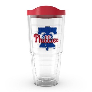 MLB Philadelphia Phillies 24oz Primary Logo Classic Tumbler - 1 of 4