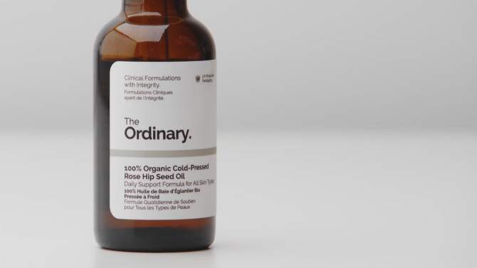 The Ordinary 100% Organic Cold-Pressed Rose Hip Seed Oil - 1 fl oz - Ulta Beauty, 2 of 8, play video