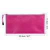 Unique Bargains Waterproof Cloth Zipper Home Office Travel File Bags 5 Pcs - 2 of 4