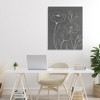 Stupell Industries Gray Poppies Outline Canvas Art - 3 of 4