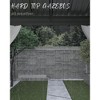 10x14 Ft Hardtop Gazebos with Heavy Duty Double Roof, Nettings and Curtains - 4 of 4