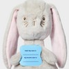 13'' Bunny Stuffed Animal - Gigglescape™: Rabbit, Zoo Theme, 1 Year+, 0.5 lbs, 13" Height - 4 of 4