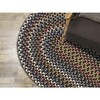 Colonial Mills Wayland Round Area Rug - Black 4x4 - 4 of 4