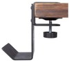 Stand Up Desk Store Clamp-On Under Desk Headphone Hanger, Backpack Hook, and Purse Holder - Black - 3 of 4