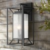 Minka Lavery Modern Outdoor Wall Light Fixture Sand Coal 25 1/2" Clear Seeded Glass for Post Exterior Barn Deck House Porch Patio - image 2 of 4