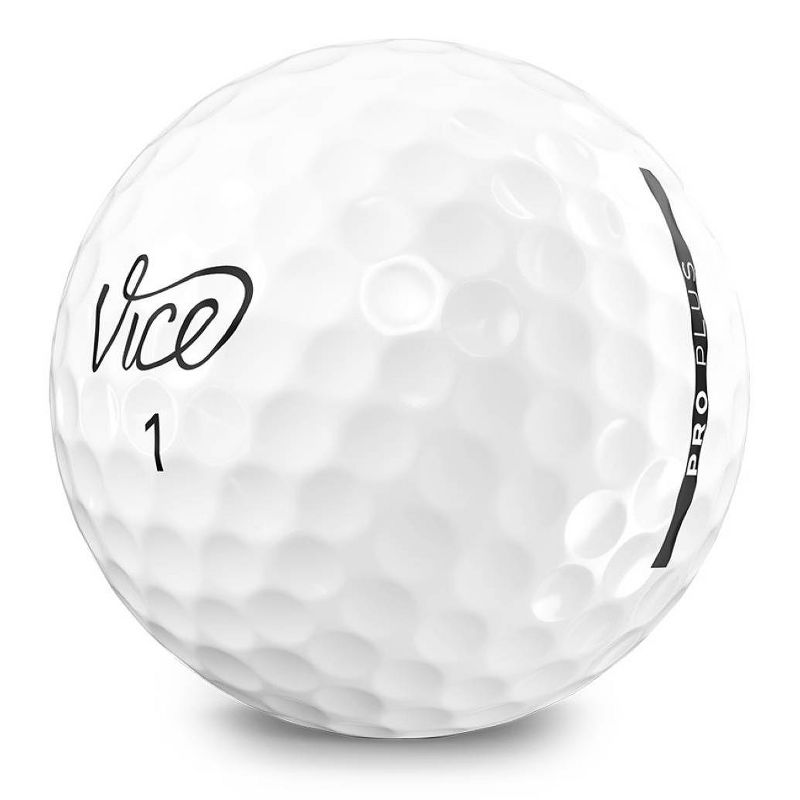 Vice Pro Plus Golf Balls White - 12pk, 4 of 6