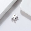 Initial Letter Charms for Women by Ginger Lyne | Italian Style Single Bracelet Charm for her | Sterling Silver Initial A for Charm Bracelet - 2 of 4