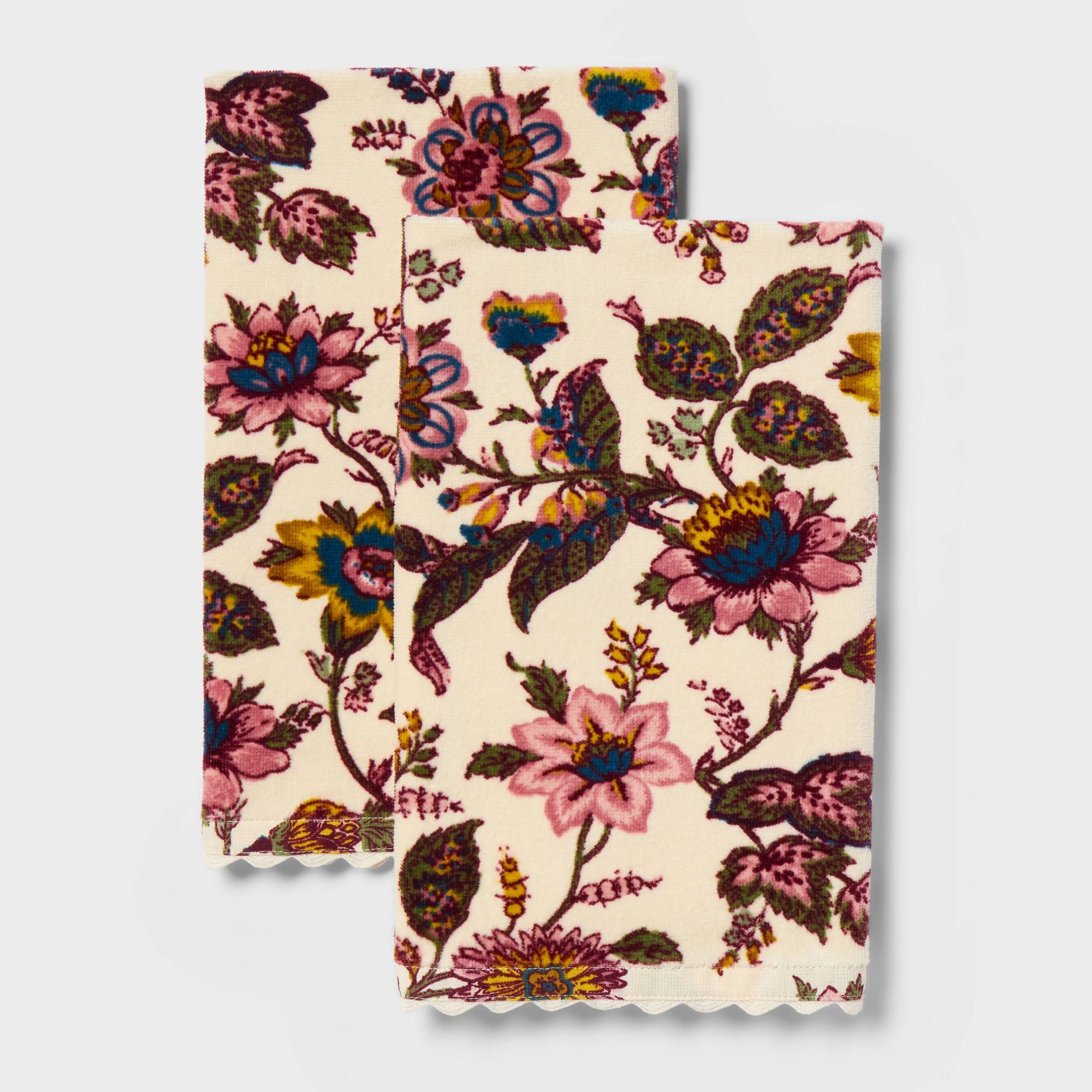 2pk Adelaide Floral Hand Towel Set - Threshold™