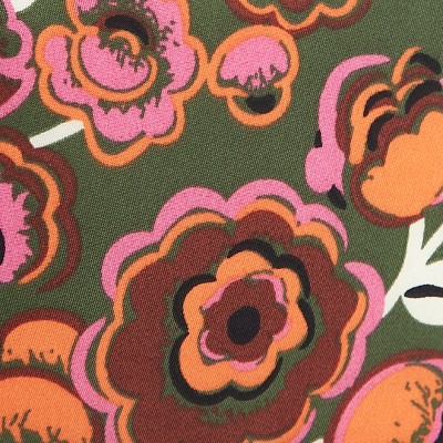 bubbly flowers green