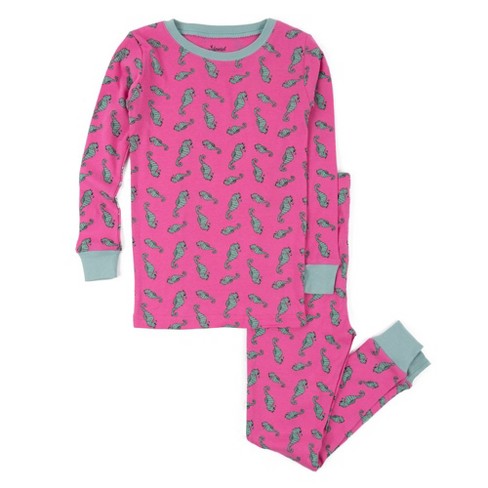 Leveret Two Piece Cotton Pajamas Overall Sea Horse : Target