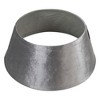 Northlight 22" Silver Velvet Christmas Tree Collar - 3 of 4