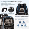 Clear Backpack for School, Heavy Duty PVC Transparent Bookbag, Stadium Approved See Through Backpack for Sports, Concerts, Travel, Events - 3 of 4