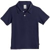 City Threads Boys Soft Cotton Jersey 2-Button Short Sleeve Polo Shirt - USA-Made - 3 of 4