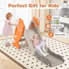 Safstar 4-in-1 Toddler Slide with Basketball Hoop & Ball Ring Toss Game Easy Assembly - 4 of 4