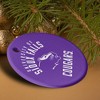 University of Sioux Falls Cougars Logo Porcelain Holiday Christmas Tree Ornament - 4 of 4