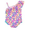 RuffleButts Girls One Shoulder Ruffle One Piece - 2 of 4