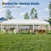 10x30 Pop Up Canopy with 8 Sidewalls - Heavy Duty Outdoor Canopy Tent with Portable Roller Bag - 3 of 4