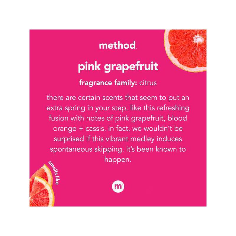 Method Pink Grapefruit Foaming Hand Soap - 10 fl oz, 5 of 14