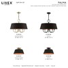 Livex Lighting Palma 5 - Light Pendant in  Antique Brass - 3 of 4