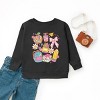 School Supplies Coquette - Kids Toddler Sweatshirt and Kids Youth Sweatshirt - 2 of 4