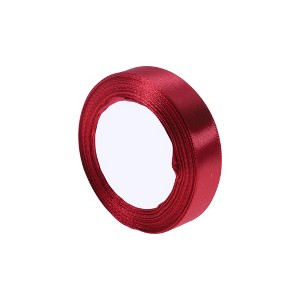 Unique Bargains Ribbons for Crafts Durable Silk-Satin Blend for Bows & DIY Decor Polyester 866.14"x0.79" 1Pcs - 1 of 4