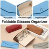 Unique Bargains Triangle Magnetic Foldable Glasses Case 2 Pcs - 3 of 4