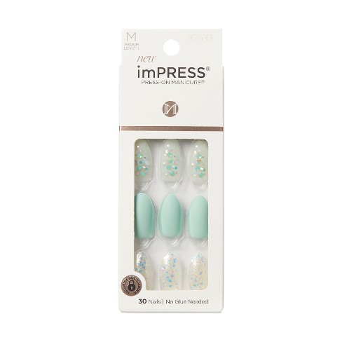 Kiss Impress Press-on Manicure Wide Fake Nails - Just A Dream - 3pk - 90ct  : Target