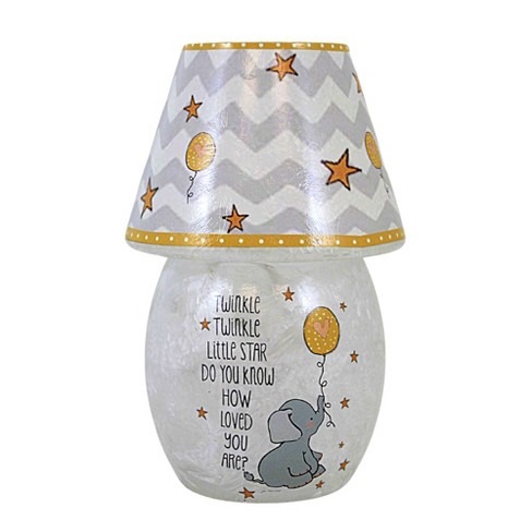 Stony Creek 5.5 Inch Moon & Stars Lit Votive W Shade New Baby Gift Nursery Novelty Sculpture Lights - image 1 of 3