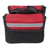 Unique Bargains Bike Saddlebag Bicycle Frame Bag Tool Pouch Pack Storage Bag Black Red 1 Pc - 3 of 4