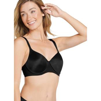 Avenue Body  Women's Plus Size Basic Balconette Bra - Black