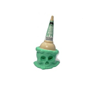 Brutherford Industries Ice Cream Man Skull Figure Green - 1 of 3