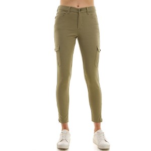 Derek Heart Womens Mid Rise Skinny Cargo - 1 of 4