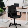 Costway Ergonomic Mid-Back Executive Office Chair Swivel Computer Desk Task Chair New - 2 of 4