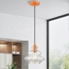 Livex Lighting Everett 1 - Light Pendant in  Shiny Orange - 4 of 4