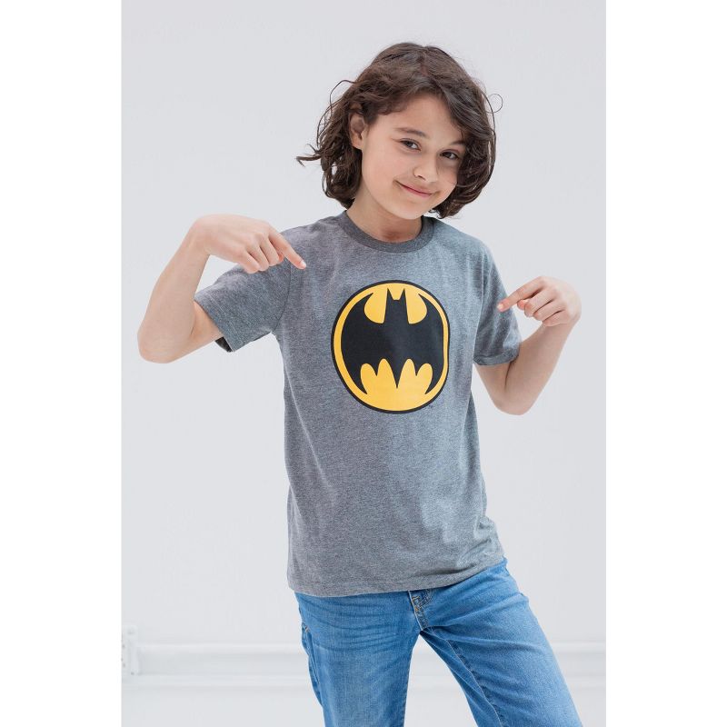 DC Comics Justice League The Flash Superman Batman 3 Pack T-Shirts Toddler, 4 of 9