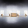 Urban Ambiance Luxury New Traditional Bath Light 8.5''H x 34''W,  Olde Brass Finish,  Swan-Hill Collection, UHP4207 - 4 of 4