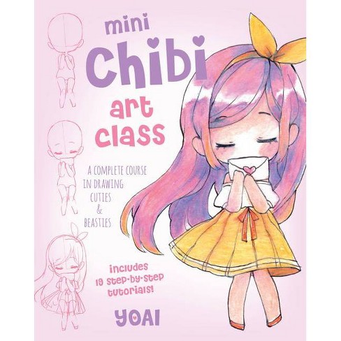 how to draw cute chibi people