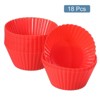 Unique Bargains Silicone Non-Stick Heat Resistant Baking Cups - 3 of 4