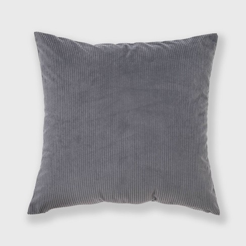 18x18 Solid Ribbed Textured Square Throw Pillow - Freshmint : Target