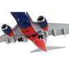 Boeing 737-700 Commercial Aircraft w/Flaps Down Texas Flag Livery "Gemini 200" Series 1/200 Diecast Model Airplane by GeminiJets - 4 of 4