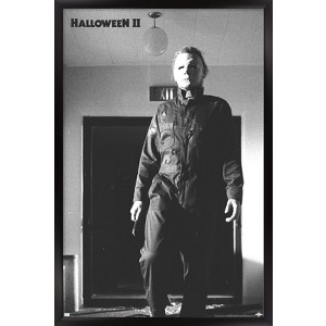Trends International Halloween II - Michael Hallway Framed Wall Poster Prints - 1 of 4