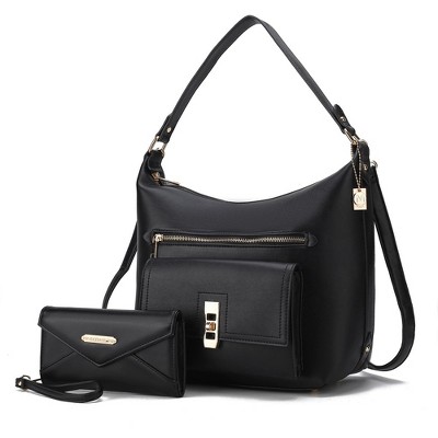 MKF Collection Clara Women’s Shoulder Bag with Wristlet Wallet by Mia K